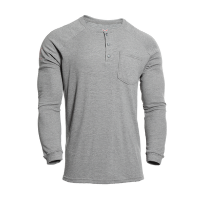 DRIFIRE Helix FR Long Sleeve Henley - TEE-HX -HN
