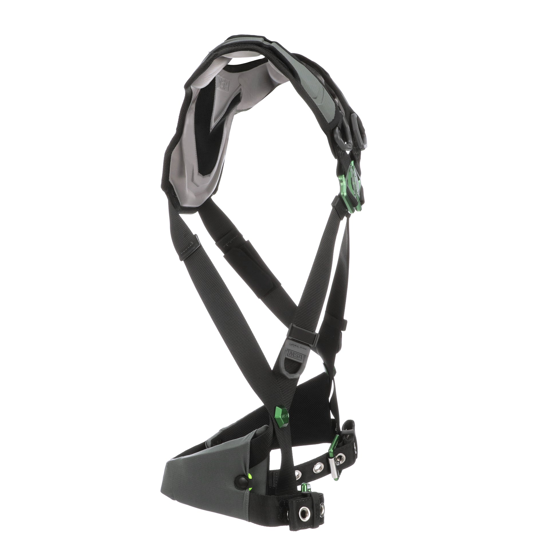 MSA V-FLEX Harness w/Back D-Ring - Tongue Buckle Leg Straps - Standard - 10239984