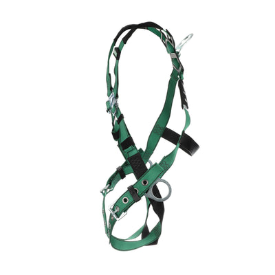 MSA V-FORM Harness w/Back & Side D-Rings - Tongue Buckle Leg Straps - Extra Large - 10197216