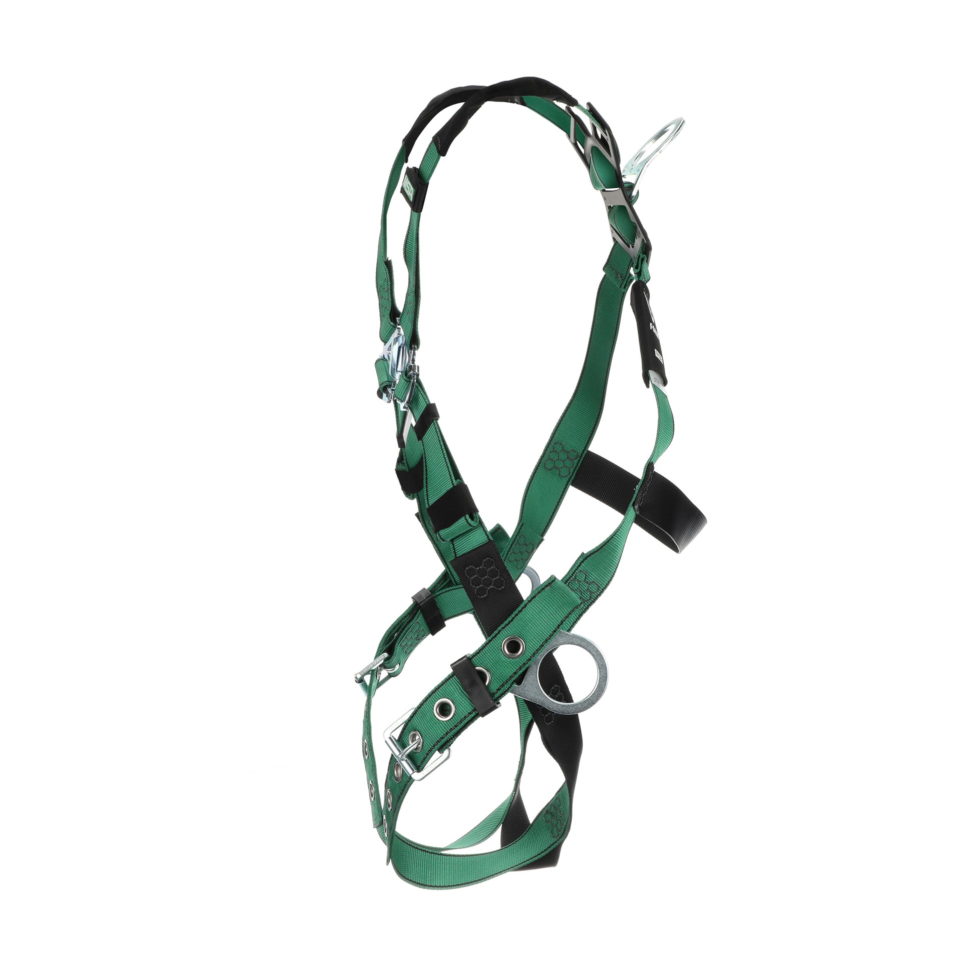 MSA V-FORM Harness w/Back & Side D-Rings - Tongue Buckle Leg Straps - Standard - 10197215
