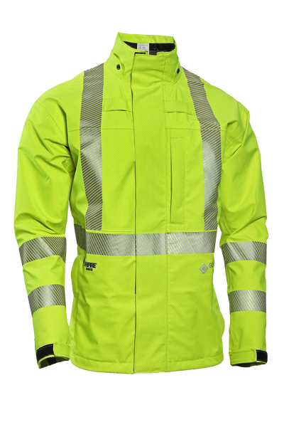 DRIFIRE HYDROflash Hi-Vis FR Rain Jacket Class 3 - HYDROFLASHJ-Y