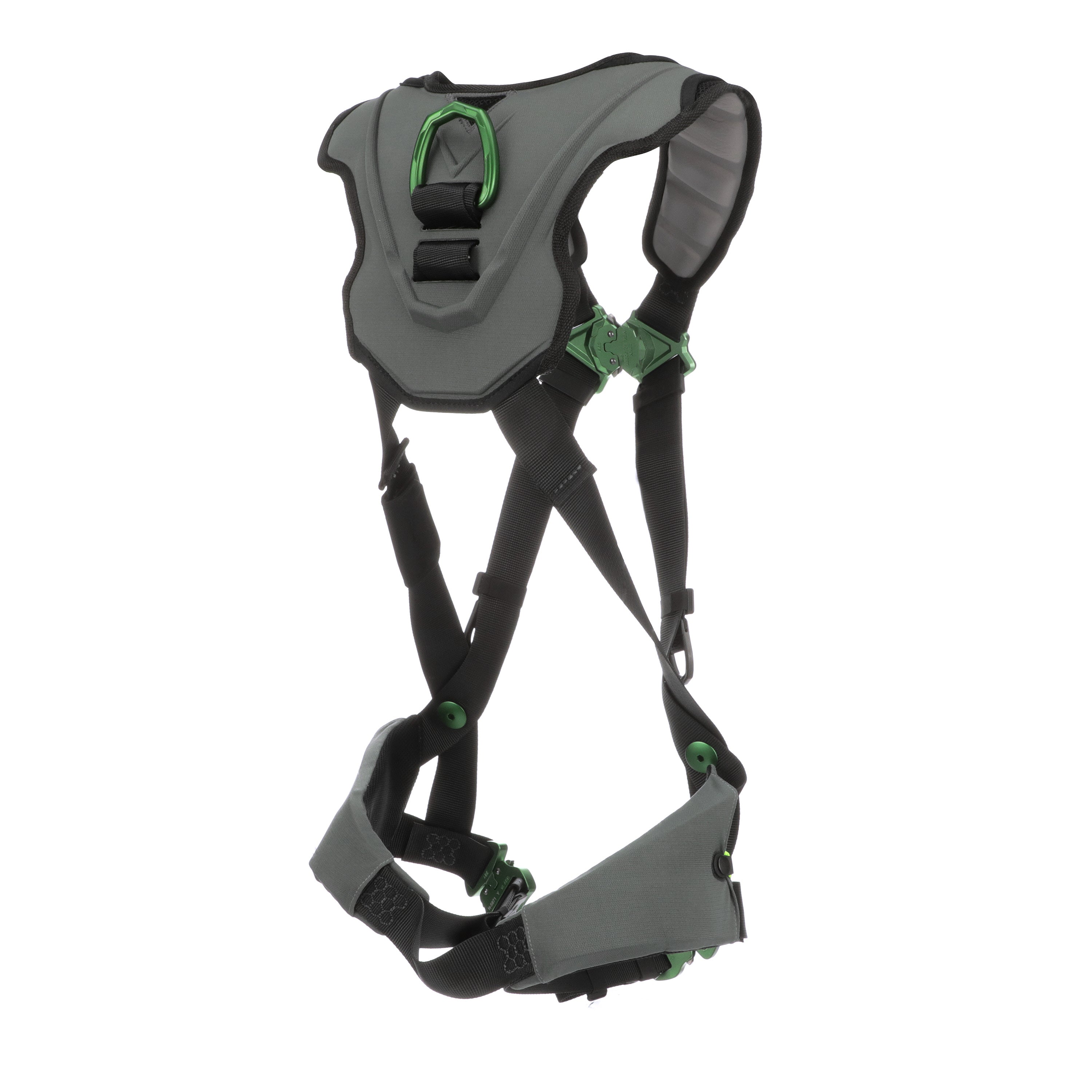 MSA V-FLEX Harness w/Back D-Ring - Quick Connect Leg Straps - Super Extra Large - 10239982