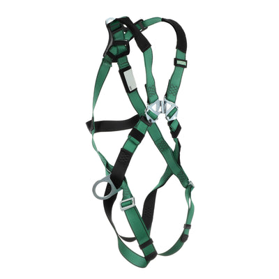 MSA V-FORM Harness w/Back & Side D-Rings - Qwik-Fit Leg Straps - Extra Large - 10197231