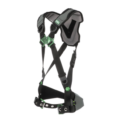 MSA V-FLEX Harness w/Back D-Ring - Tongue Buckle Leg Straps - Extra Small - 10239983