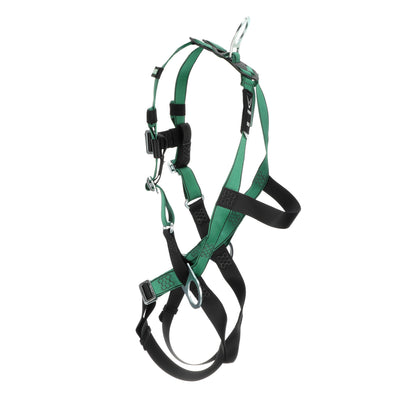 MSA V-FORM Harness w/Back, Front & Side D-Rings - Qwik-Fit Leg Straps - Standard - 10197436
