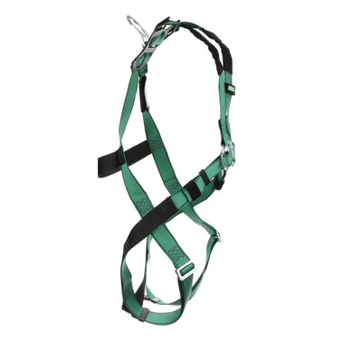 MSA V-FORM Harness w/Back D-Ring - Qwik-Fit Leg Straps - Extra Large - 10197197