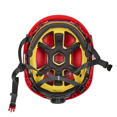 MSA V-Gard H2 Type II Class E Safety Helmet - Mips - No Vent - Red - 10242828