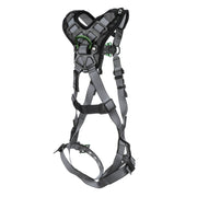 MSA V-FIT Harness w/Back D-Ring - Tongue Buckle Leg Straps - Shoulder & Leg Padding - Extra Large - 10194978