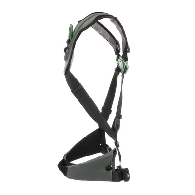 MSA V-FLEX Harness w/Back D-Ring - Tongue Buckle Leg Straps - Extra Large - 10239985