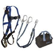 FallTech Harness and Lanyard 3-pc Kit Including Medium Storage Bag (7016 8259Y3 5006MP) - KIT169Y36P