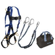 FallTech Harness and Lanyard 3-pc Kit Including Medium Storage Bag (7018 8259Y3 5006MP) - KIT189Y36P