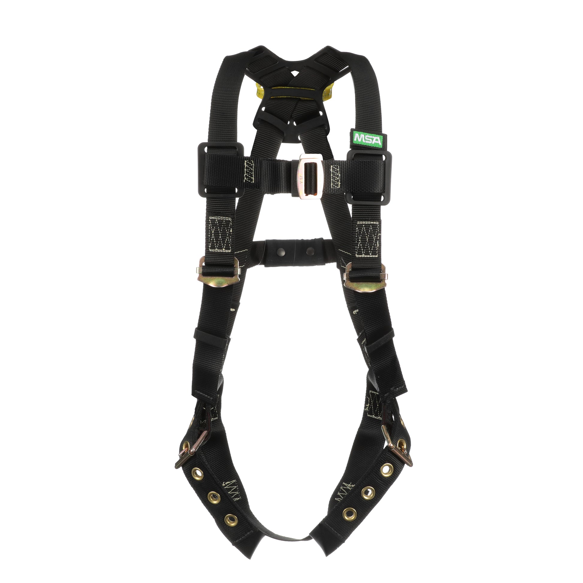 MSA Workman Arc Flash Vest-Style Harness w/Back Web Loop - Tongue Buckle leg straps - Standard (STD) - 10152633