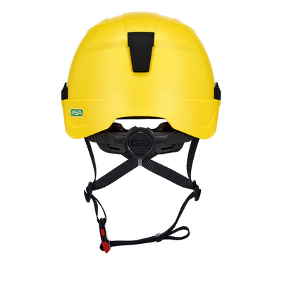 MSA V-Gard H2 Type II Class E Safety Helmet - No Vent - Yellow - 10242637
