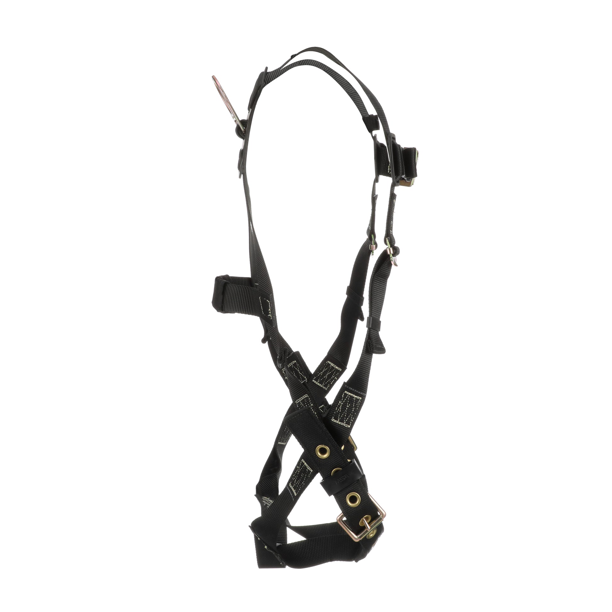 MSA Workman Arc Flash Vest-Style Harness w/Back D-Ring - Qwik-Fit leg straps - Standard (STD) - 10152652