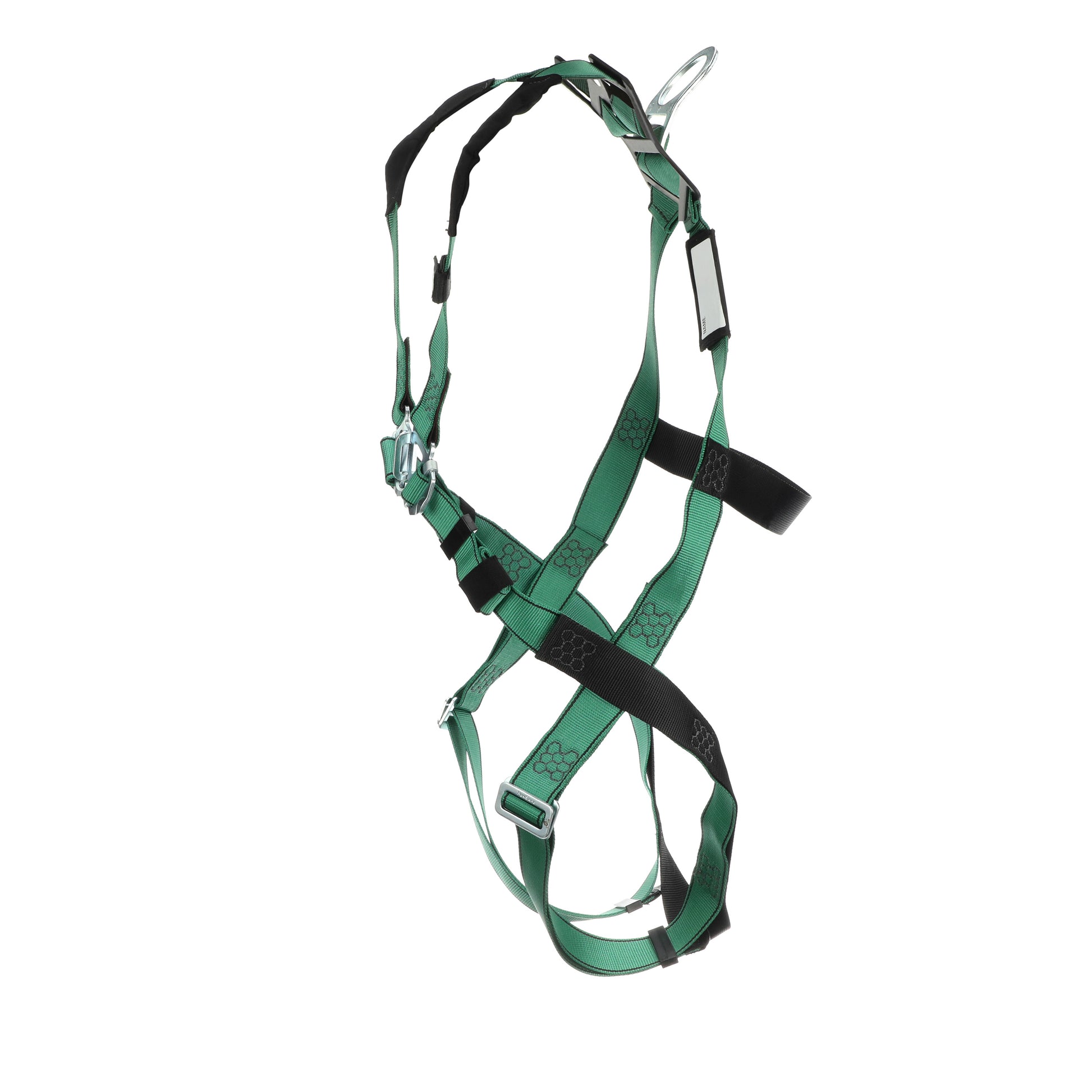MSA V-FORM Harness w/Back D-Ring - Qwik-Fit Leg Straps - Super Extra Large - 10197198