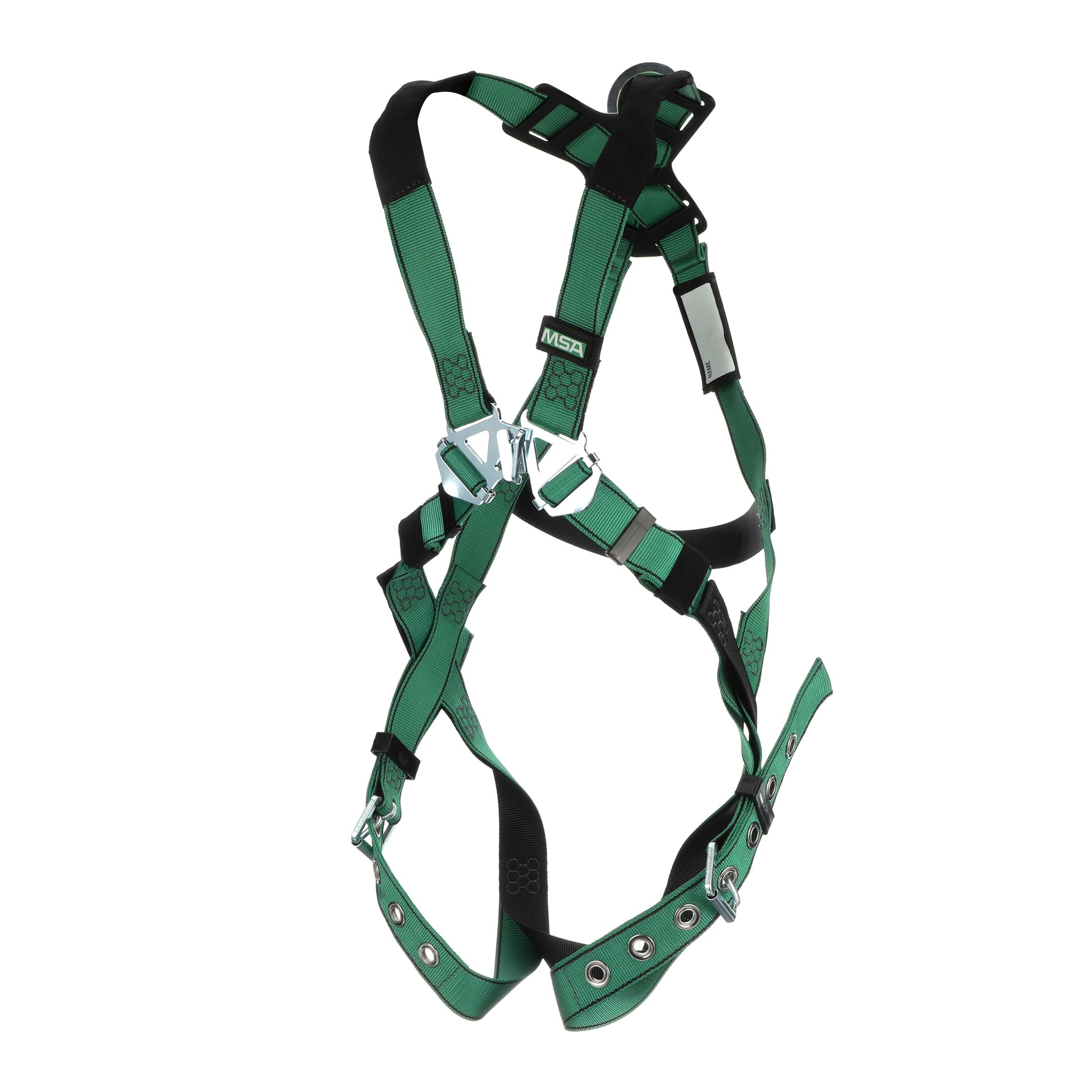 MSA V-FORM Harness w/Back D-Ring - Tongue Buckle Leg Straps - Extra Small - 10196702