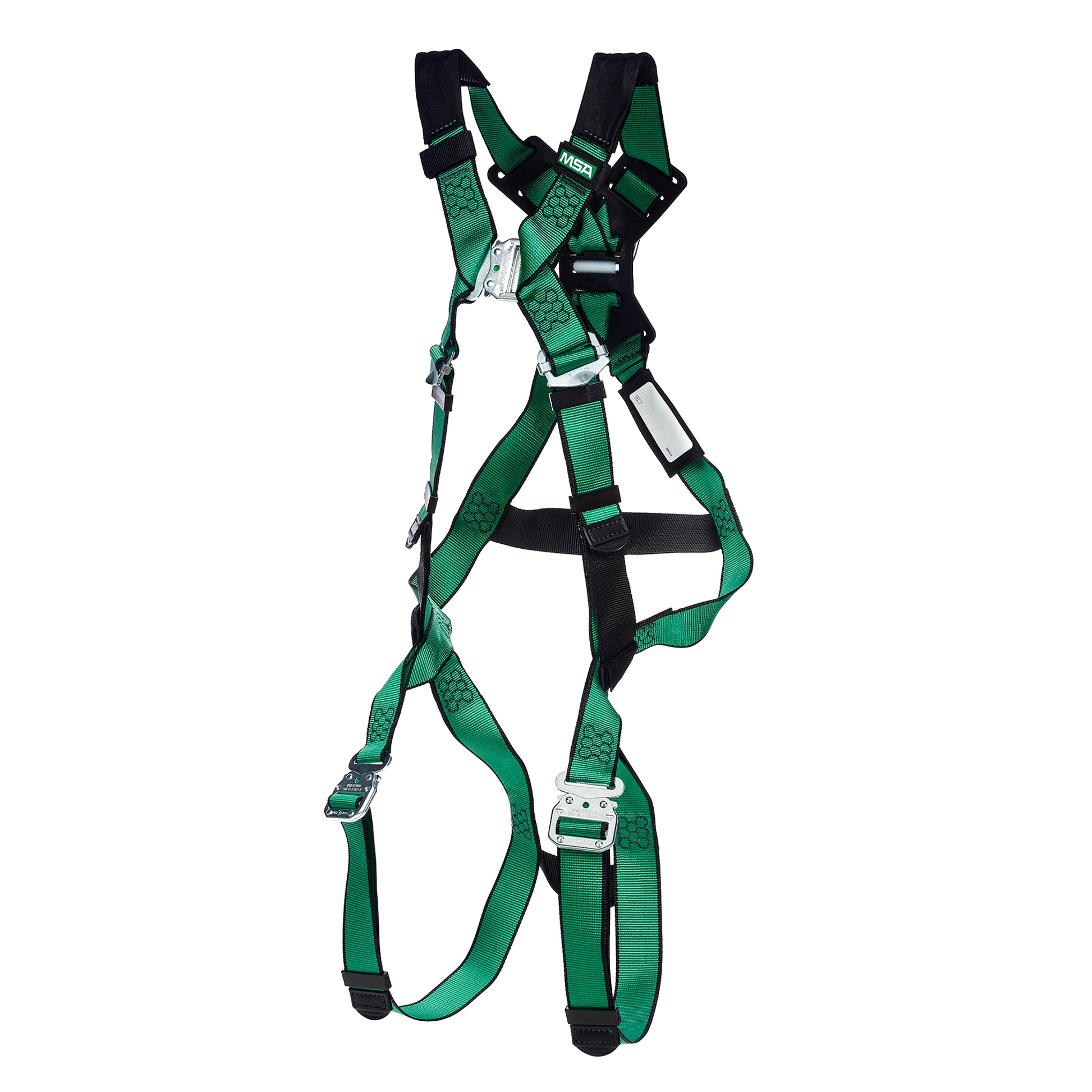MSA V-FORM+ Harness w/Back D-Ring - Quick Connect Leg Straps - Standard - 10206133