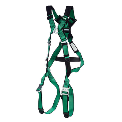 MSA V-FORM+ Harness w/Back D-Ring - Quick Connect Leg Straps - Standard - 10206133