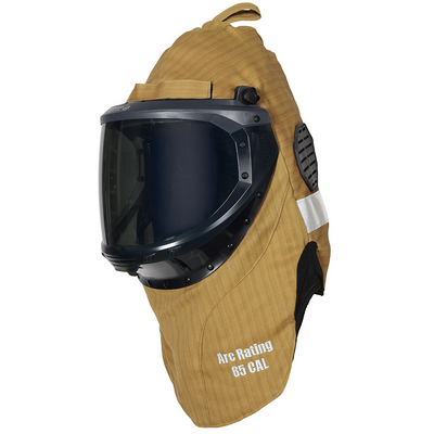 Enespro 65 cal Arc Flash Lift Front Hood with Vents - EN653HKVKH02AL