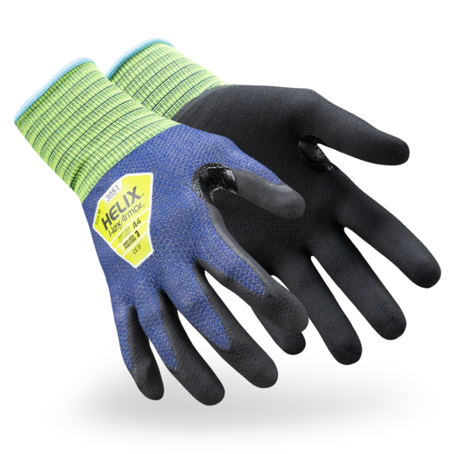 HexArmor Helix 3051 Cut Level A4 Gloves