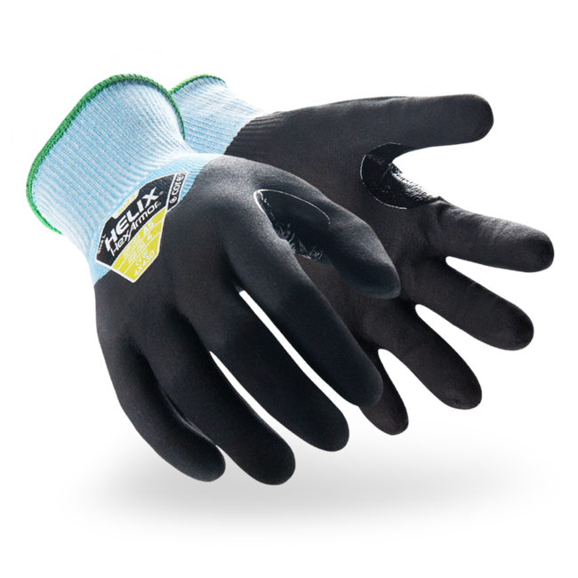 HexArmor Helix Core Series 3023 Cut Level A5 Gloves