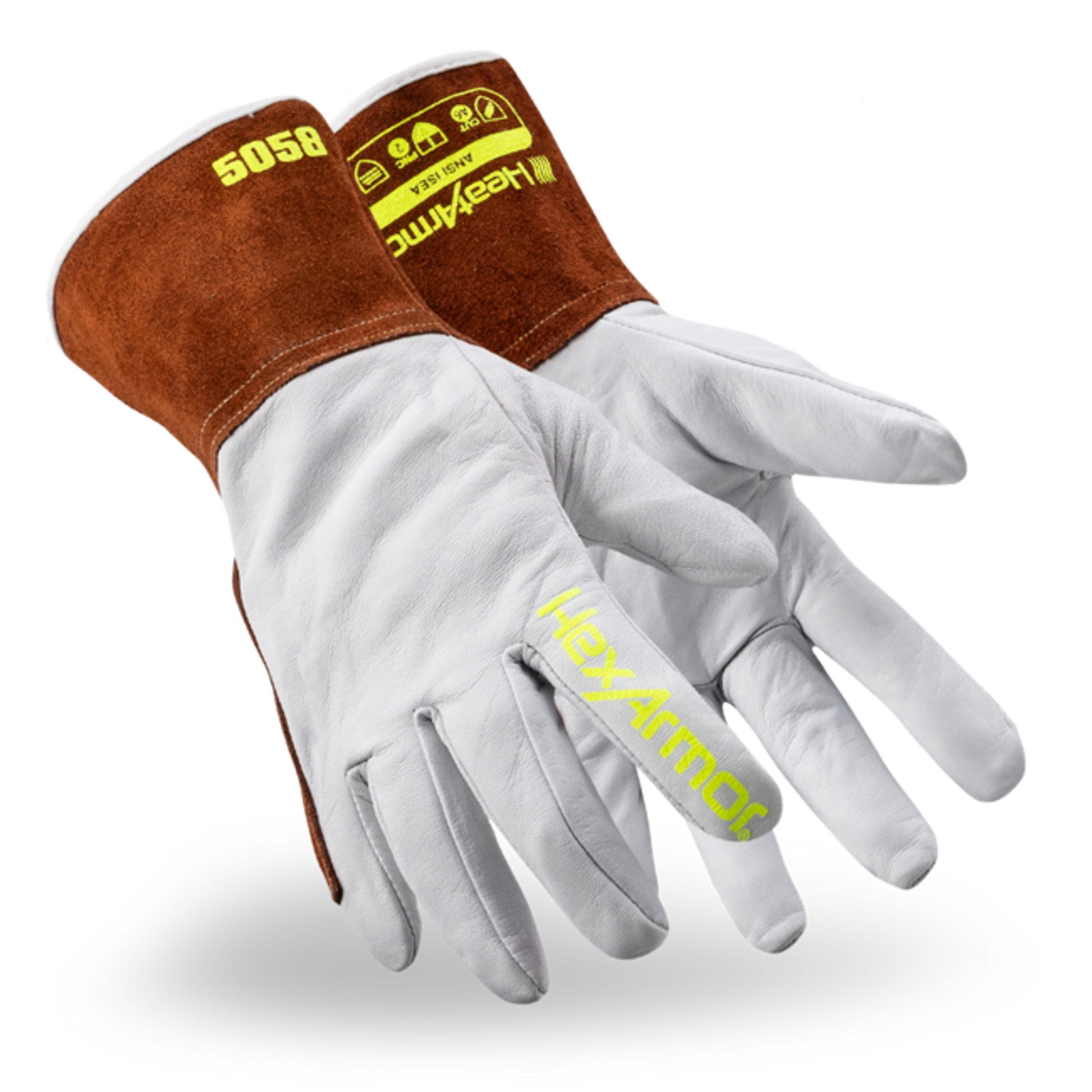 HexArmor Heatarmor 5058 Welding Glove Cut Level A6 Gloves