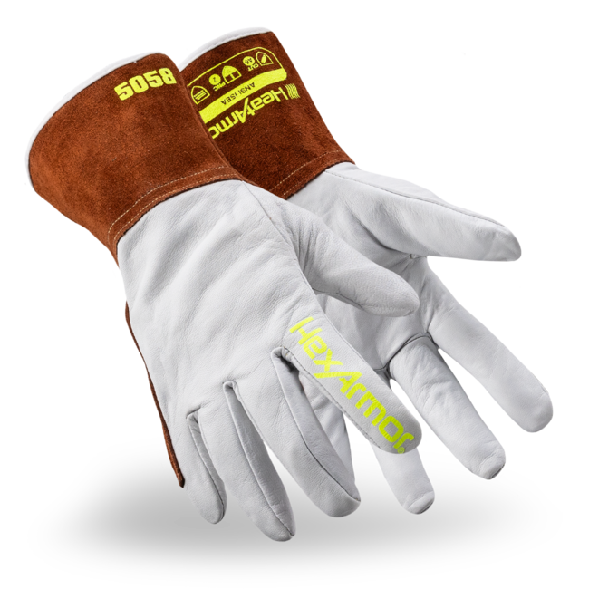 HexArmor Heatarmor 5058 Welding Glove Cut Level A6 Gloves