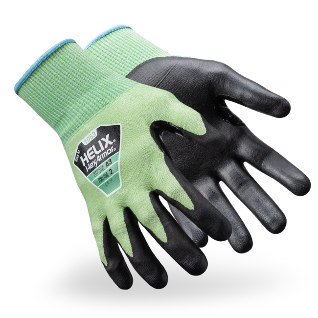 HexArmor Helix 1053 Cut Level A3 Gloves