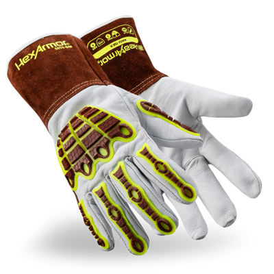 HexArmor Heatarmor 5055 Welding Glove Cut Level A6 Gloves - 12/Pair