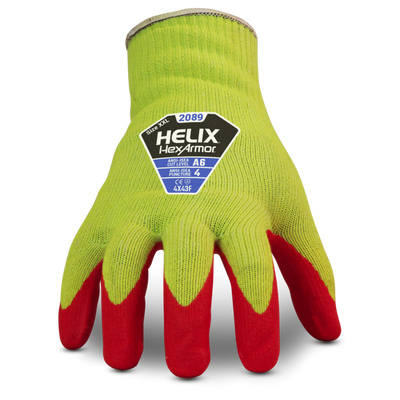 HexArmor Helix 2089 Cut A6 - CE 4X43F Gloves - Pair