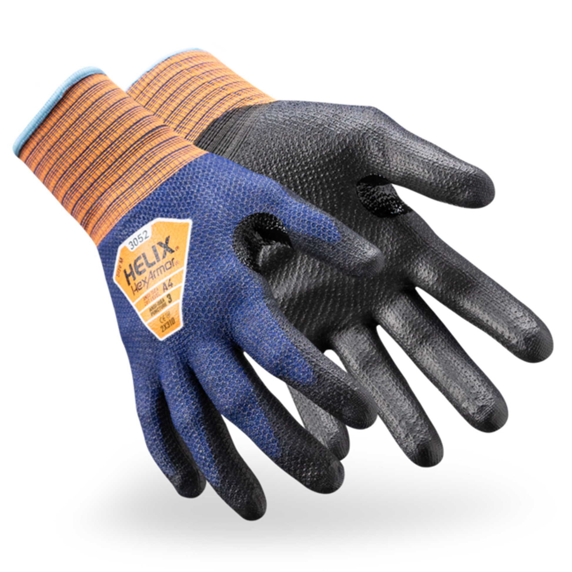HexArmor Helix 3052 Cut Level A4 Gloves