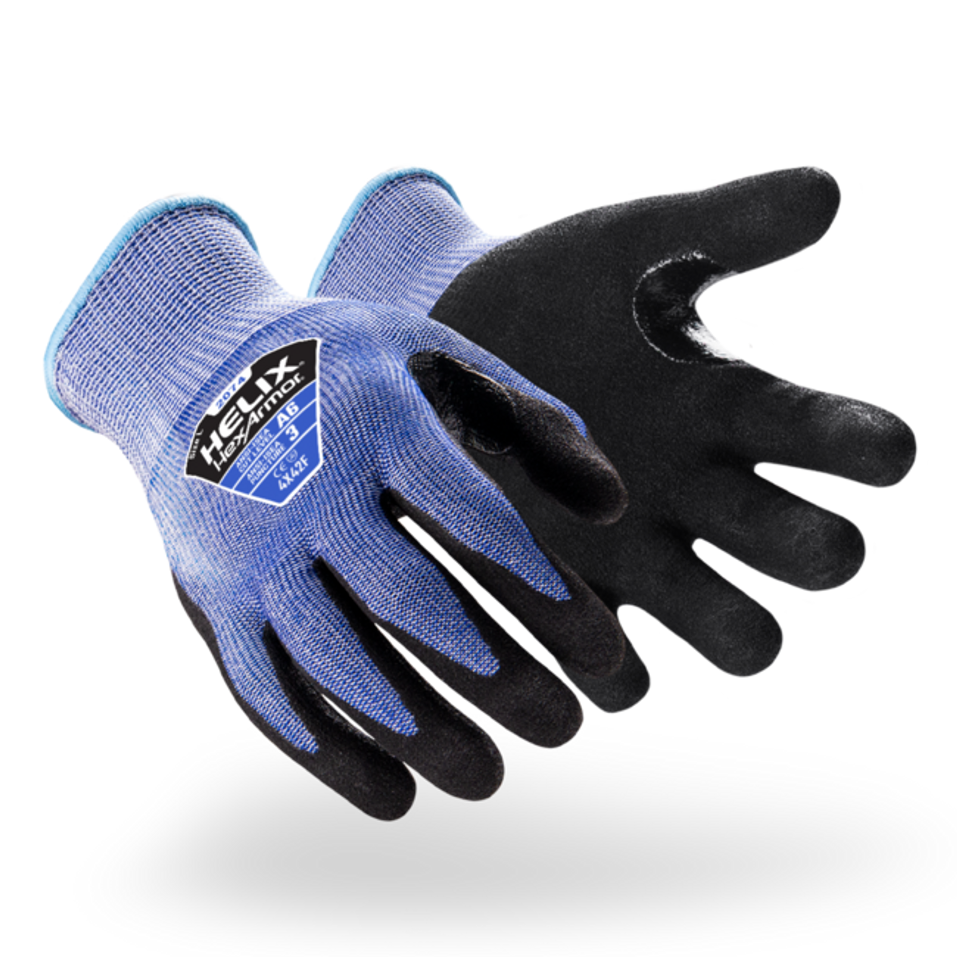 HexArmor Helix 2074 Cut Level A6 Gloves