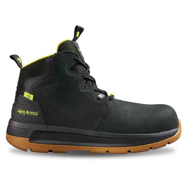 HexArmor Xtend Black Composite Toe Safety Boot - F1200