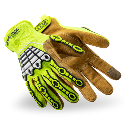 HexArmor Chrome Series With Ironhide 4091IMP Cut Level A8 Gloves - 12/Pair