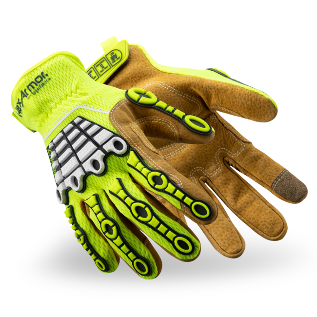 HexArmor Chrome Series With Ironhide 4091IMP Cut Level A8 Gloves