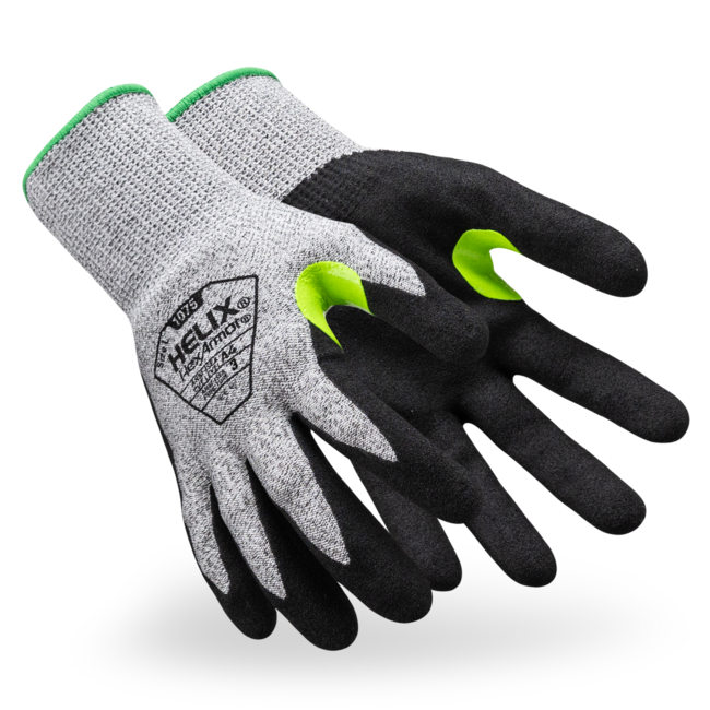 HexArmor Helix 1075 Cut Level A4 Gloves