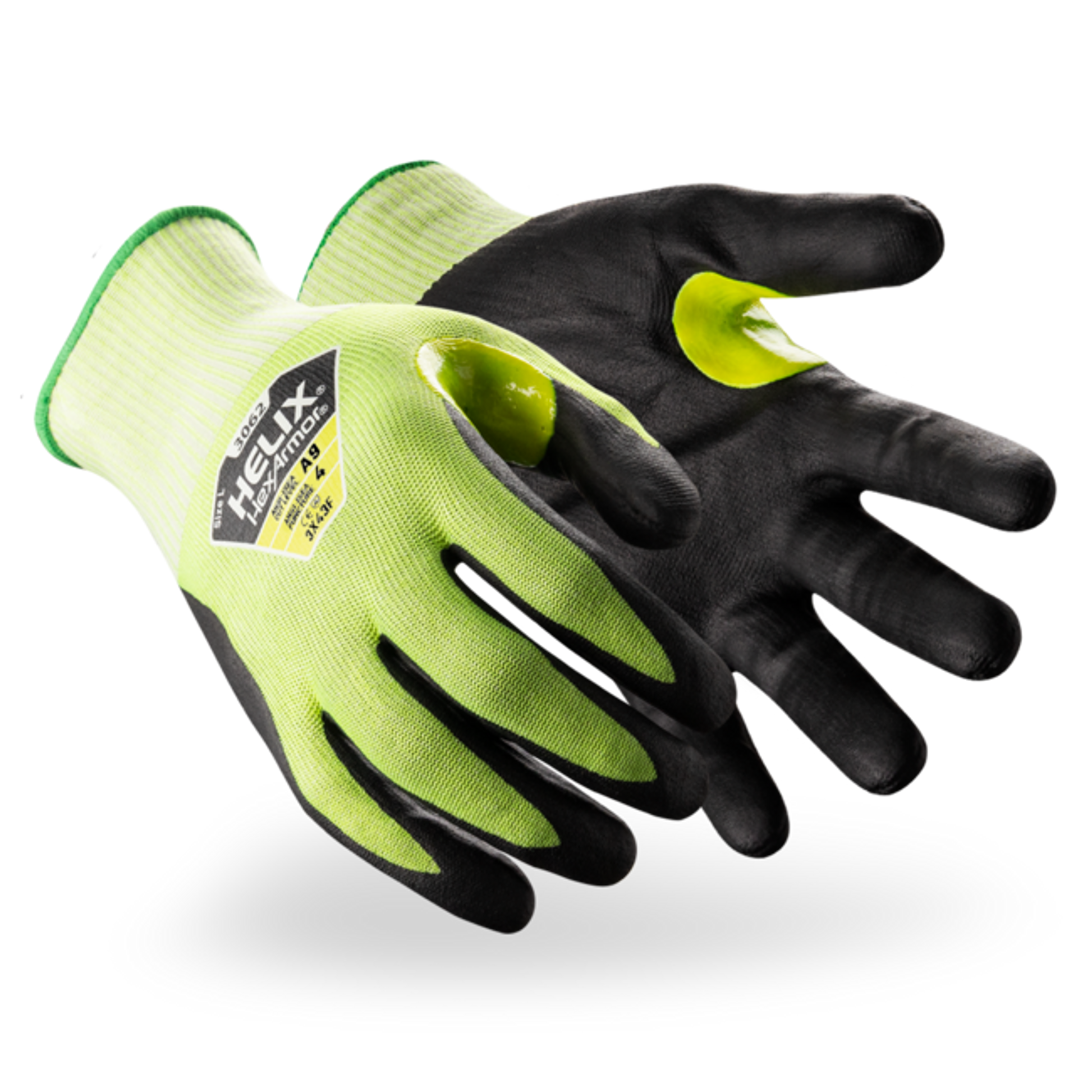 HexArmor Helix 3062 Cut Level A9 Gloves