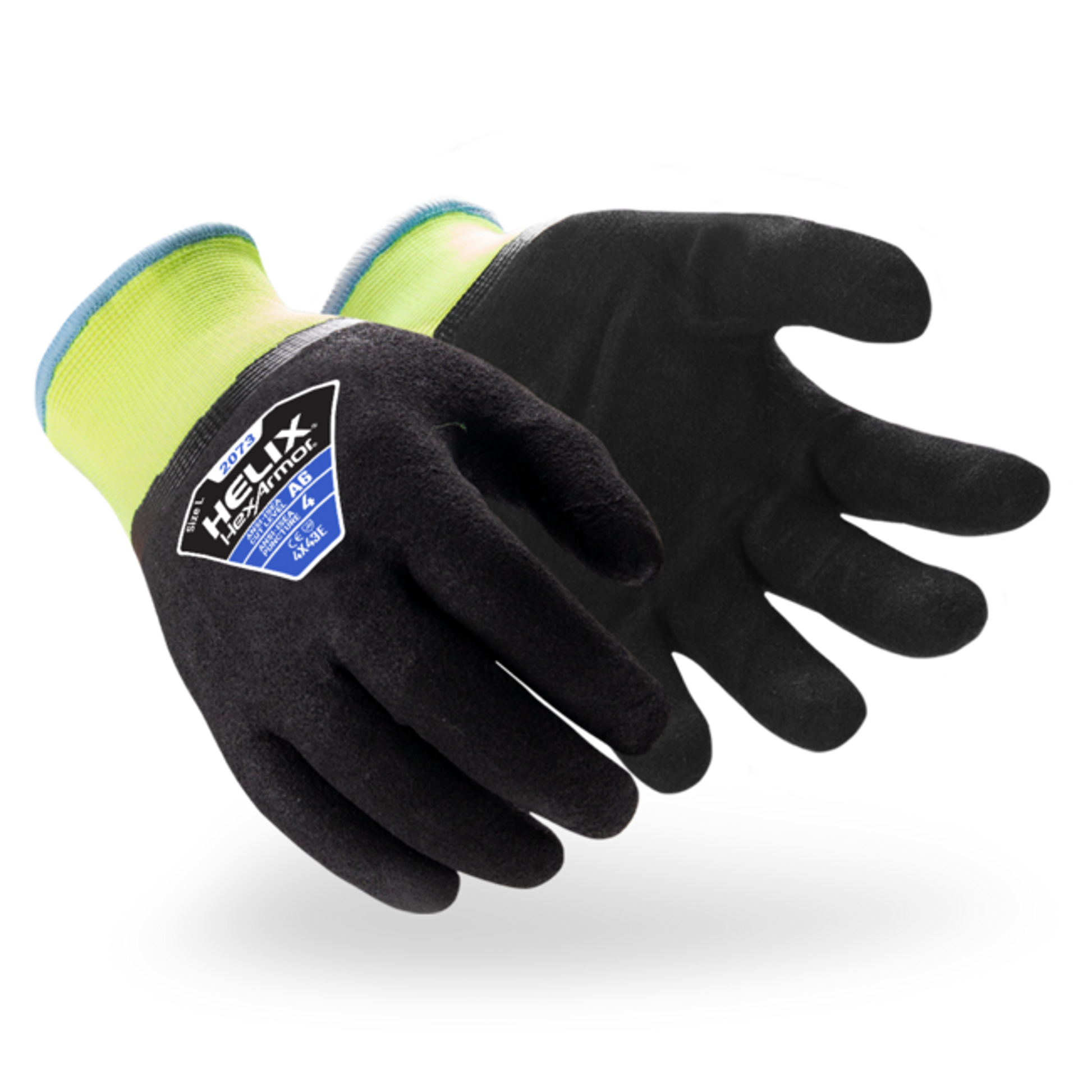 HexArmor Helix Cold Weather 2073 Cut Level A6 Gloves
