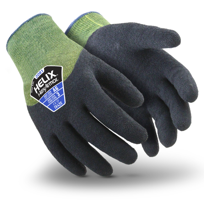 HexArmor Helix 2081 Cut Level A6 Gloves