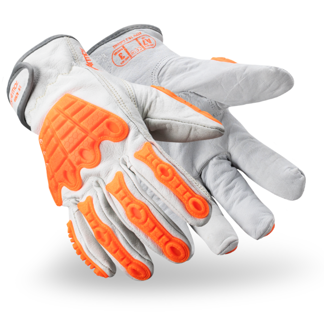 HexArmor Chrome STL 4067V Cut Level A7 Gloves