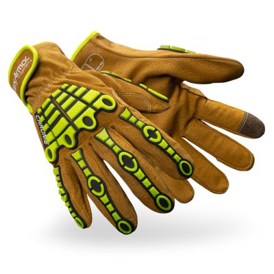 HexArmor Chrome Series With Ironhide 4090IMP Cut Level A8 Gloves - 12/Pair