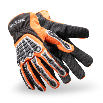 HexArmor Chrome STL 4076IMP Cut Level A7 Gloves - 12/Pair
