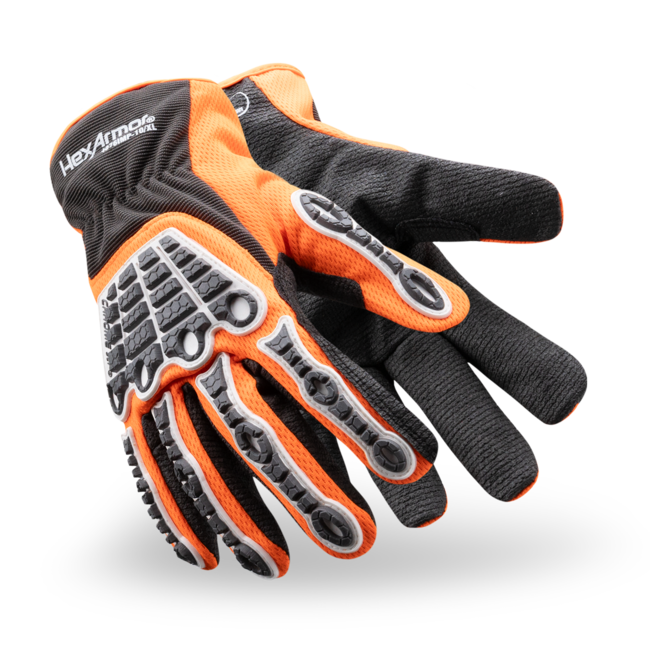 HexArmor Chrome STL 4076IMP Cut Level A7 Gloves