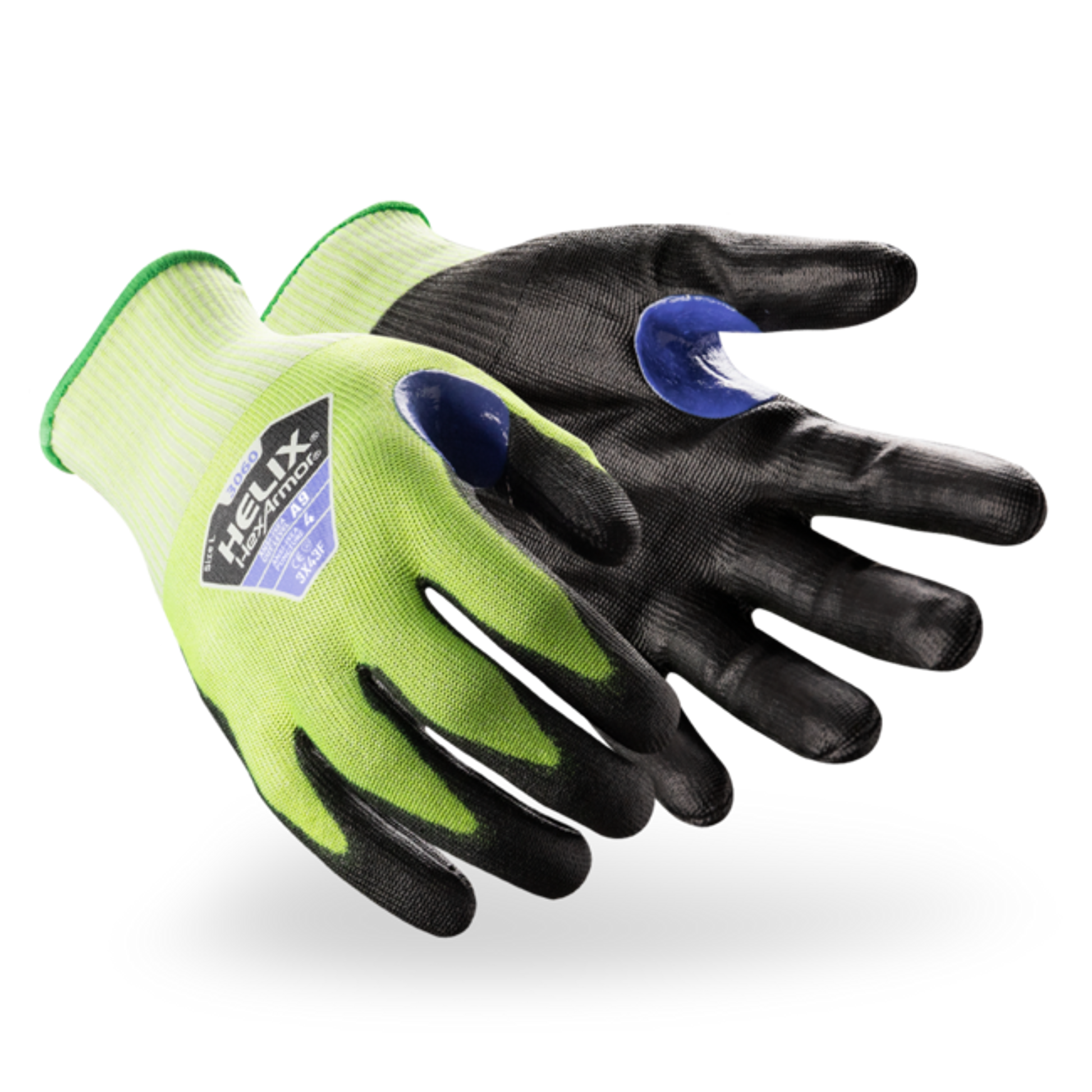 HexArmor Helix 3060 Cut Level A9 Gloves