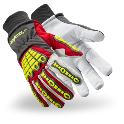 HexArmor Chrome STL Winter 4073W Cut Level A6 Gloves - 12/Pair
