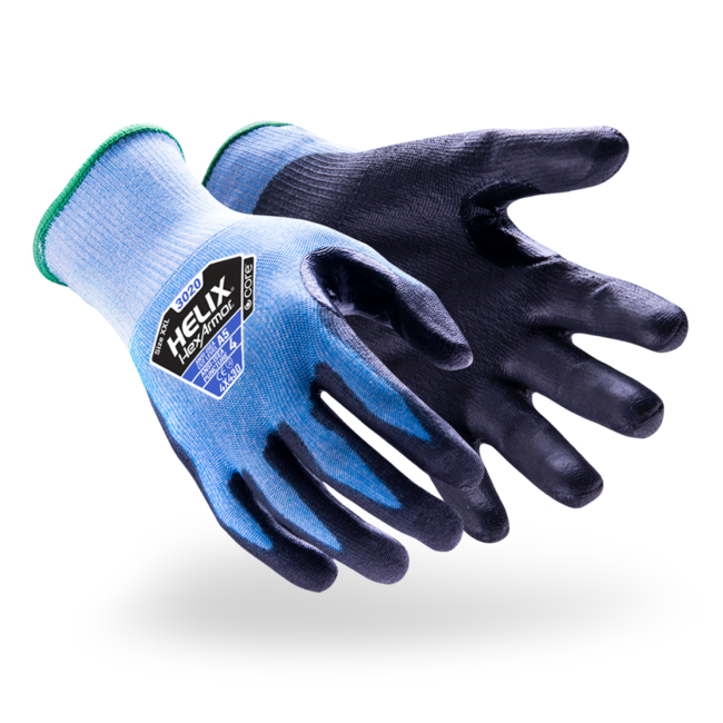 HexArmor Helix Core Series 3020 Cut Level A5 Gloves
