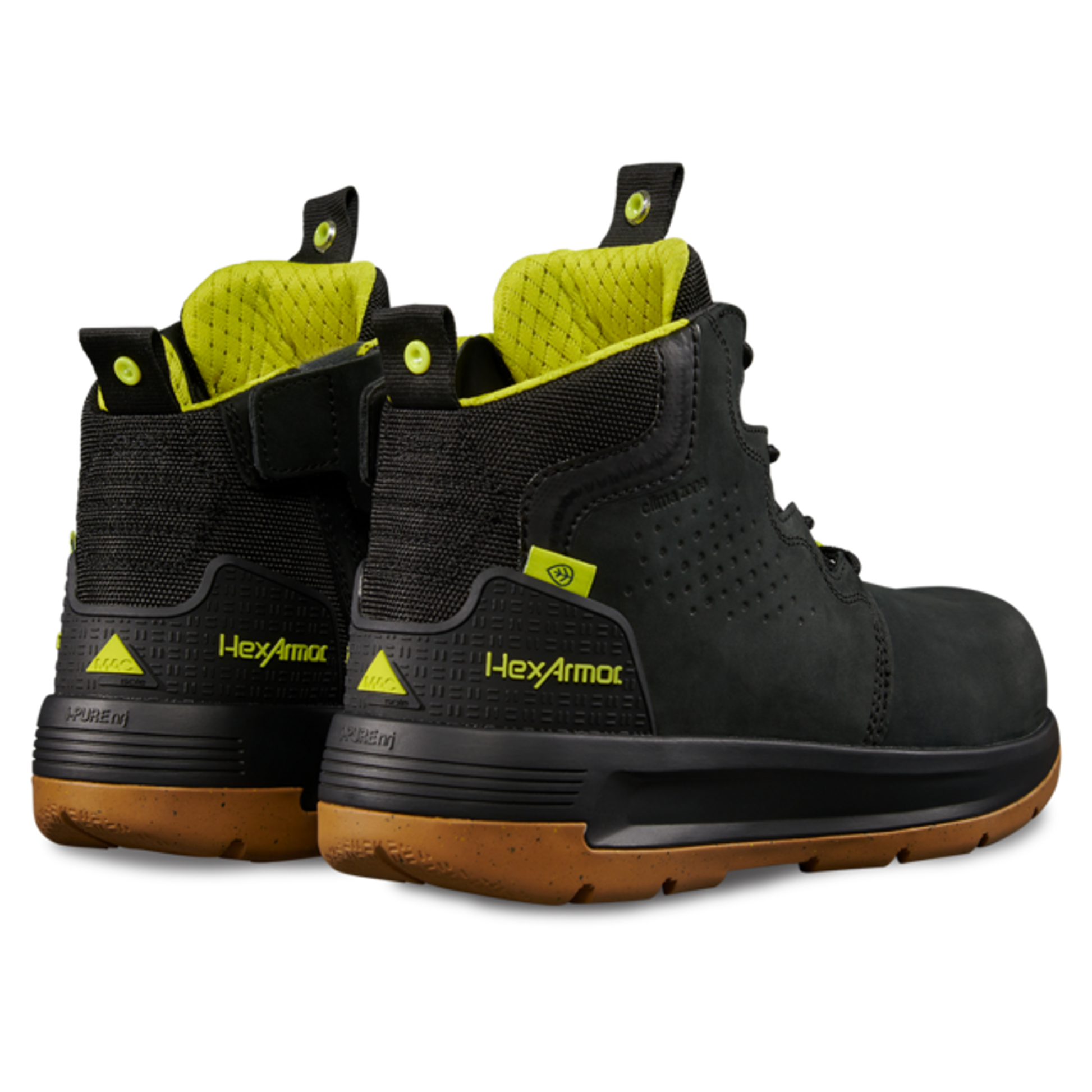 HexArmor Xtend Black Composite Toe Safety Boot - F1200
