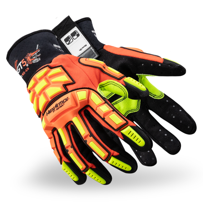 HexArmor GGT5 Mud Grip 4021X Cut Level A8 Gloves