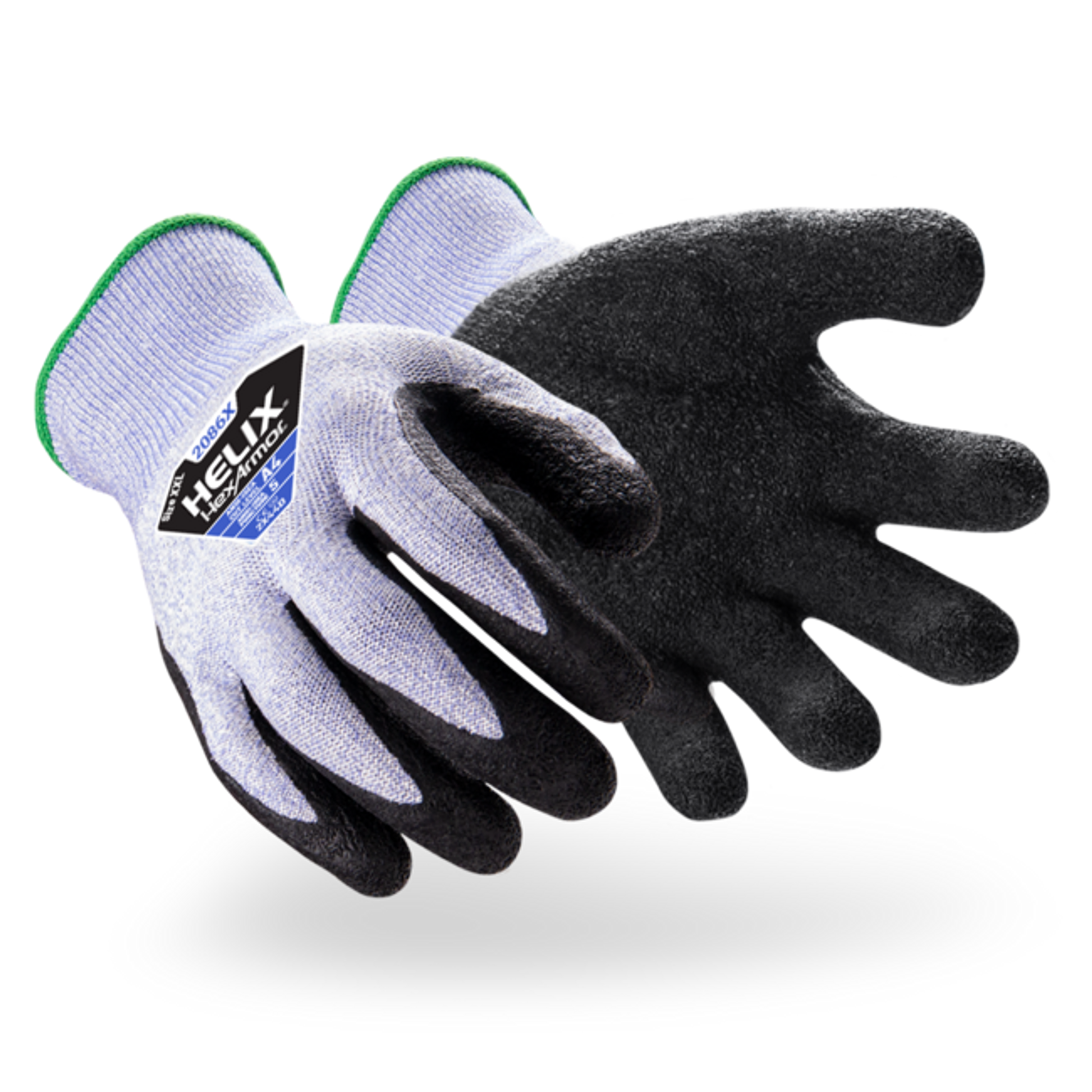 HexArmor Helix 2086X Cut A4 - CE 2X44D Gloves