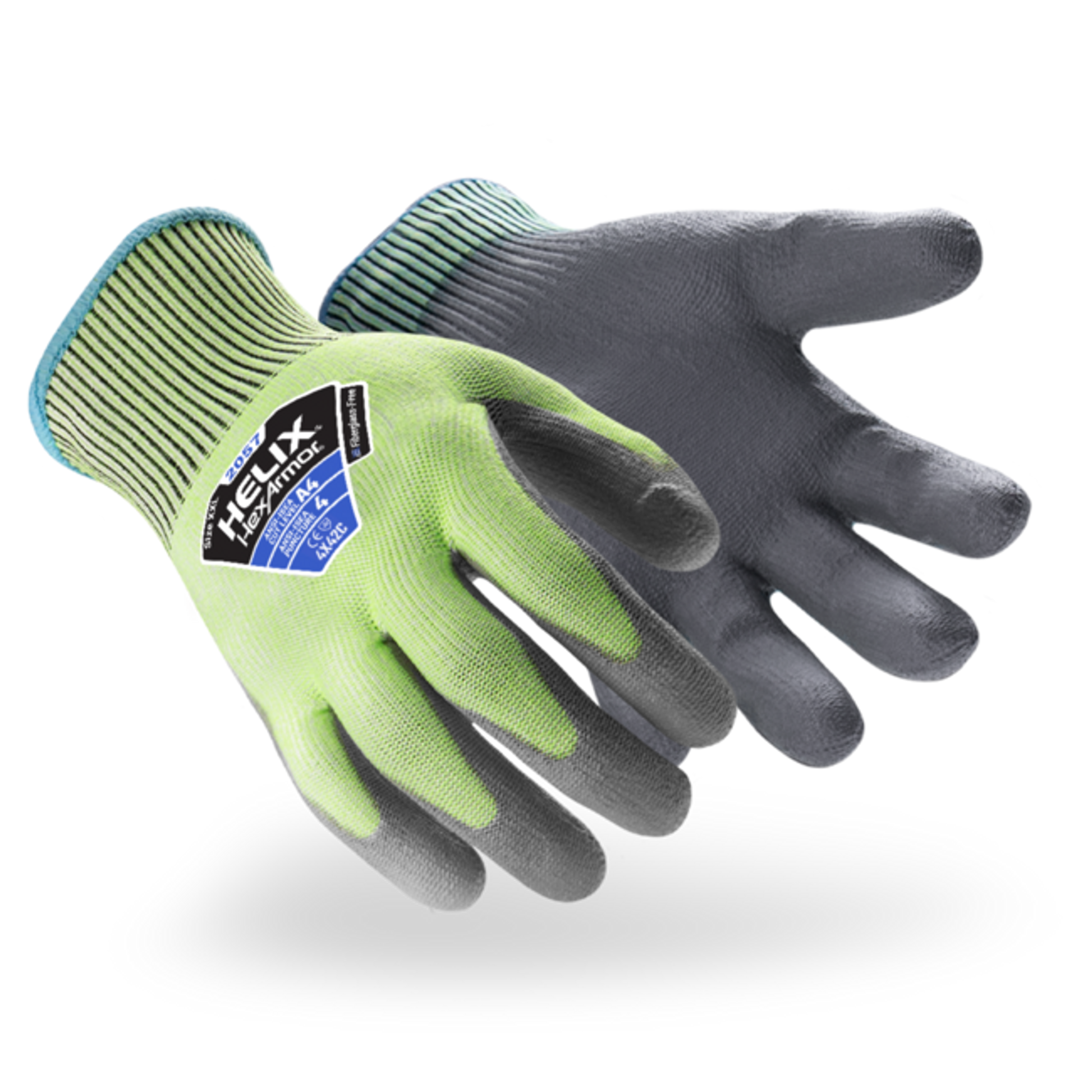 HexArmor Helix 2057 Cut A4 - CE 4X42C Gloves